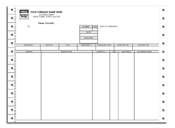 9158, Classic Continuous Multipurpose Form