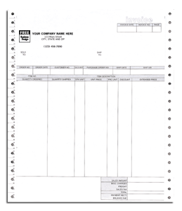 9190, Classic Continuous Invoice 