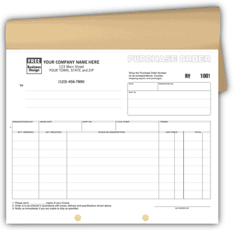 91B, Purchase Orders, Classic, Small, Booked