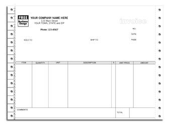 9204, Classic Continuous Invoice 