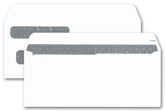 92552, Double Window Envelope, Self-Seal 8 5/8 x 3 7/8 