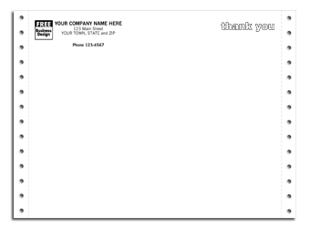 9330, Continuous Multipurpose Form 