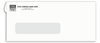 9688, #9 Single Window Confidential Envelope