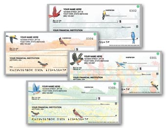 C705, Personal Check - Birds 