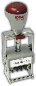 D42, Stamp,Dater Metal, Self-Ink