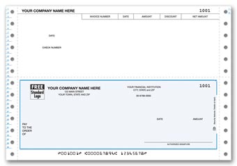 Continuous Check Bottom Accounts Payable DCB204