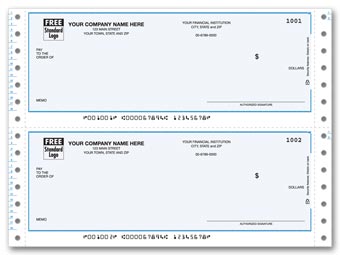 DCC157, Continuous 3 1/2" Multi-Purpose Check, Unlined 