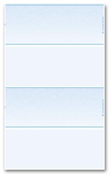 Laser 2 Up Check 14" Blank Stock DL2V841