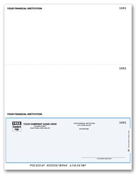 DLB211, Laser Bottom Accounts Payable Check 