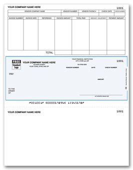 Accounts Payable Check Middle Laser DLM221
