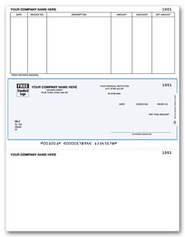 DLM225, Laser Middle Accounts Payable Check 