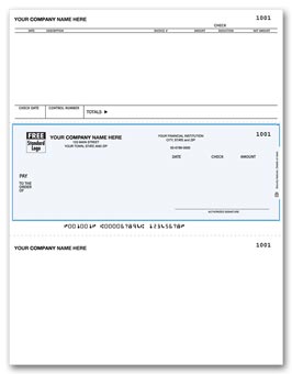 DLM252, Laser Middle Accounts Payable Check