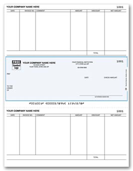 DLM272, Laser Middle Accounts Payable Check