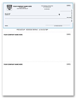 DLT124, Laser Top Multi-Purpose Check, Lined