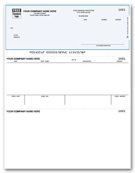 DLT228, Laser Top Trust Account Check 