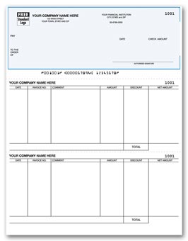 DLT239, Laser Top Accounts Payable Check