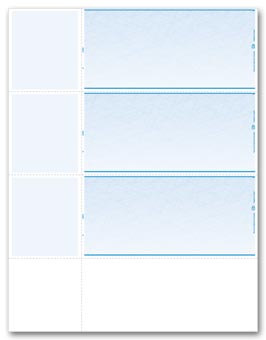 DLW837, Laser Wallet, Blank Check Stock