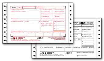 TF2108, Continuous W-2 Twin Sets, 8-part 