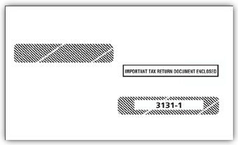 TF31311, Laser W-2 Double-Window Envelope