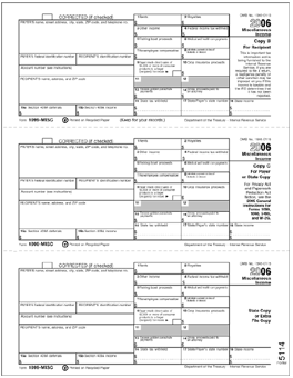 TF5114, Laser 1099 Miscellaneous 3-Up