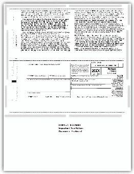 TF5116, 1098 Mortgage Interest - Pressure Seal 