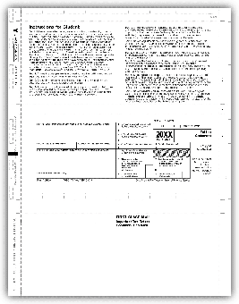 TF5117, 1098 "T" Copy B for Student - Pressure Seal 