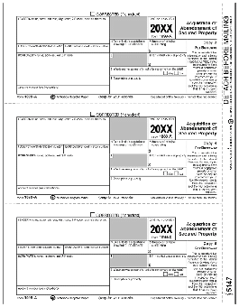 TF5147, Laser 1099-A Borrower Copy B