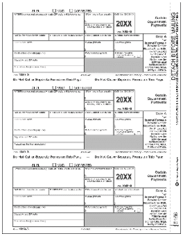 Laser 1099-G Federal Copy A TF5156