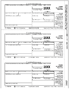 TF5157, Laser 1099-G Payer and/or Borrower Copy B
