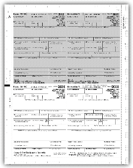 TF5177, Laser 1099-R 4-Up Pressure Seal