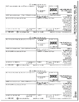 TF5191, Laser 1099-LTC Policyholder Copy B 