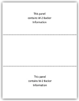 TF5211B, 3-up Blank Laser W-2 - Bulk Carton