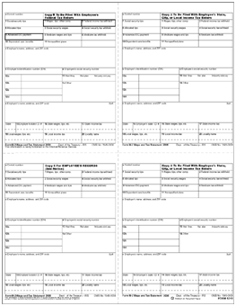 W-2 Employee T 4 up Laser TF5213