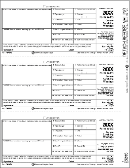 TF5233, Laser W-2G Copy 1/D 2009