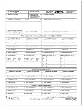 TF5314, Laser W-2C Employee Copy B