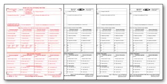 TF5318, Laser W-2C 6-Part Corrected Wage and Tax Statement Set