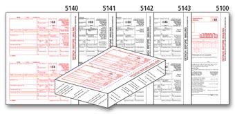 TF5644, Laser 1099-R Set, 4-part - 50 qty. 