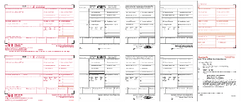 W-2 Set, 4-part Laser TF5645