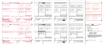 TF56552, Laser W-2 8 Part Set 25/Pkg 