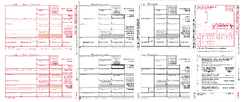 TF61032, Laser 1099 Miscellaneous 4-Part 25/Pkg
