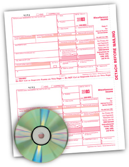 TF7105, Laser 1099 Form & Tax Software Bundle