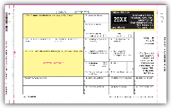TF7149, Continuous 1099-R Magnetic Media Mailer
