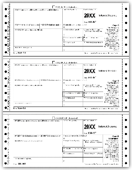 TF7151, Continuous 1099 Int. Magnetic Media Mailer