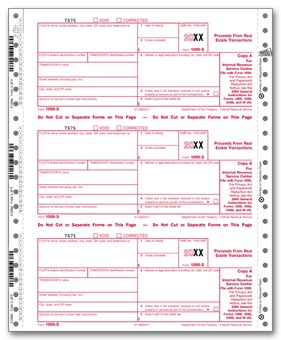 TF7160, Continuous 1099-S 