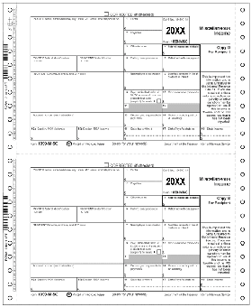 TF7164, Continuous 1099 Misc. Income Magnetic Media 
