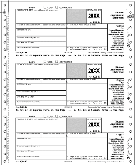 TF7169, Continuous 1098-E Student Loan Interest Statement