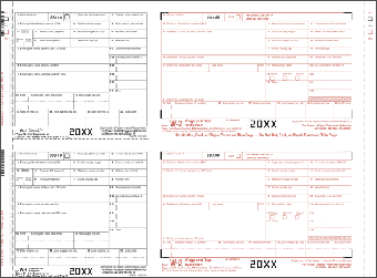 W-2 Wide Mailer Continuous TF7301