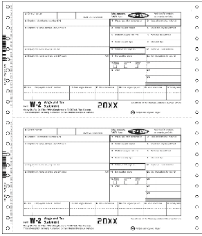 TF7521, Continuous One-Wide W-2, Magnetic Media