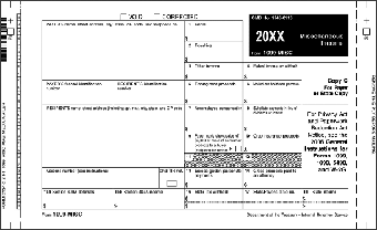 TF8134, Continuous 1099, Miscellaneous Income Self-Mailer