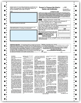 TF9305, Continuous W-9